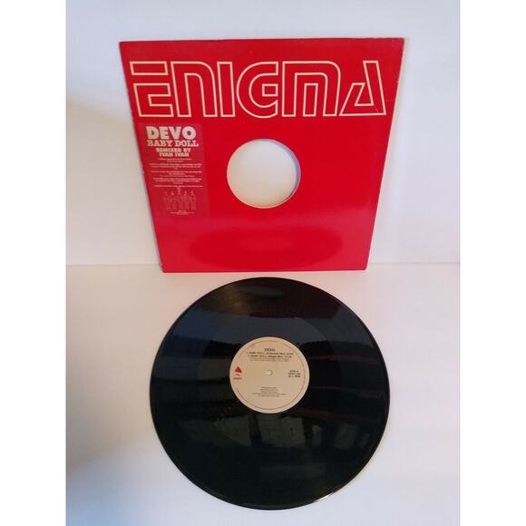 Devo Baby Doll Promo Viny12" EP Record Album Synth-Pop New Wave Electronic 1988 - Picture 1 of 4